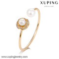 51739 Manufacture sea pearl jewelry Copper alloy fashion bangle bracelet for sale